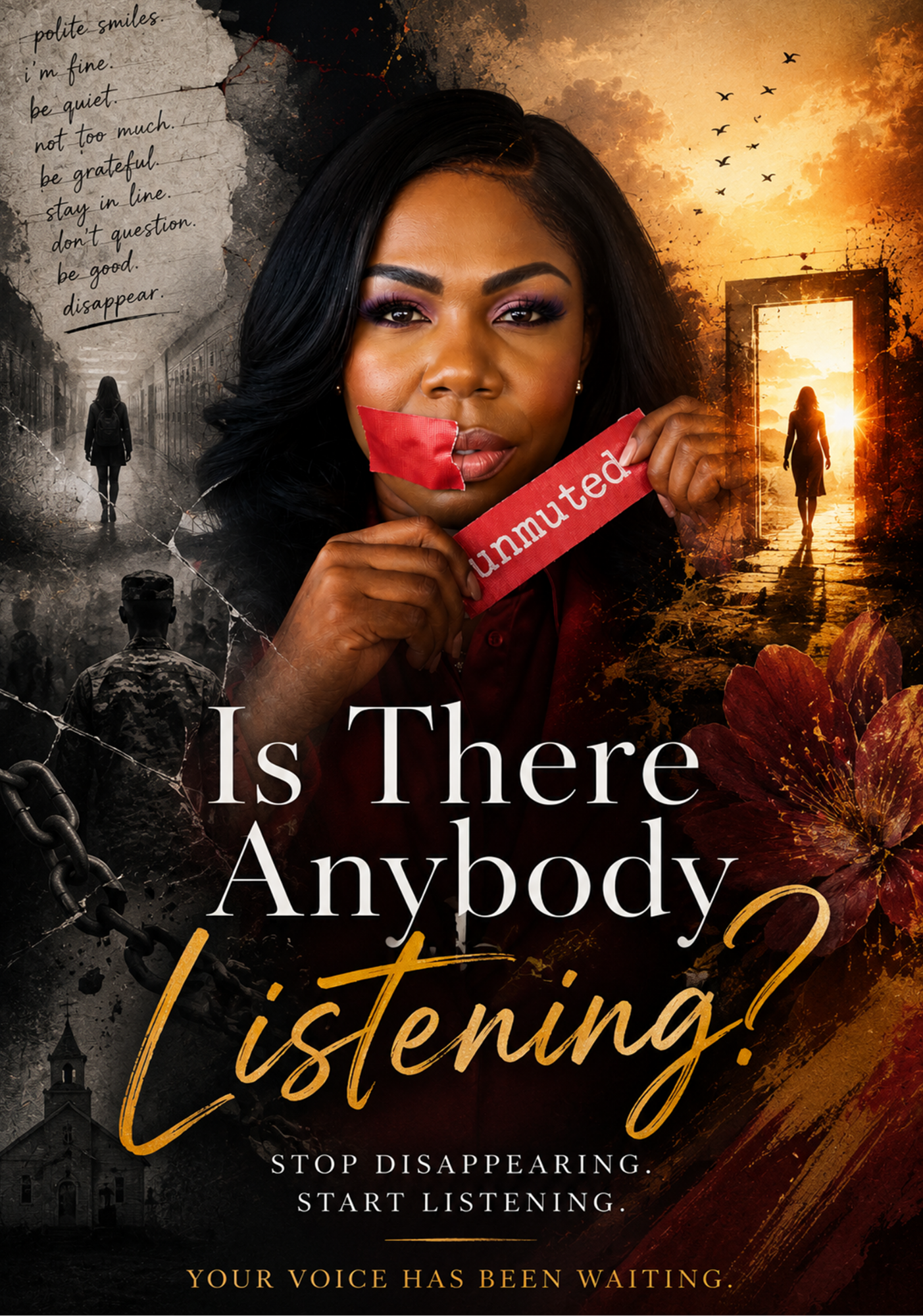 Cover of Is There Anybody Listening? by Dr. Denise Brannen
